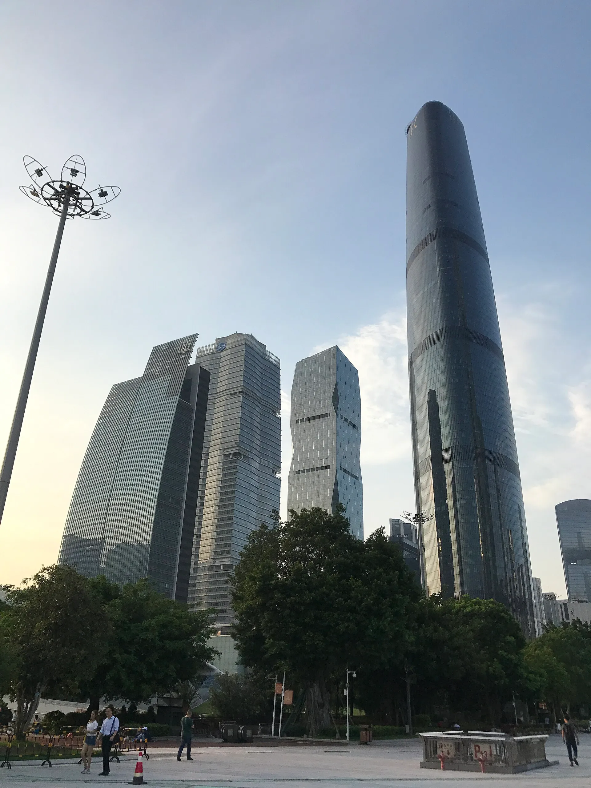 Guangzhou International Finance Center seen from Huacheng Square