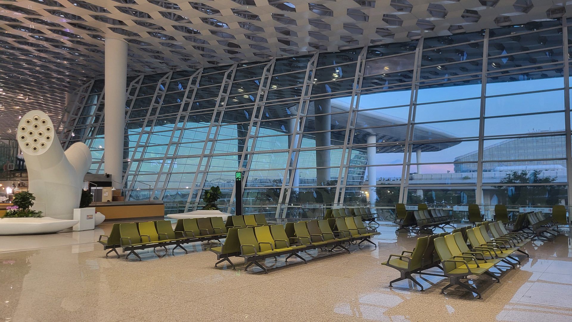 Shenzhen Bao'an International Airport Terminal 3 in September 2025